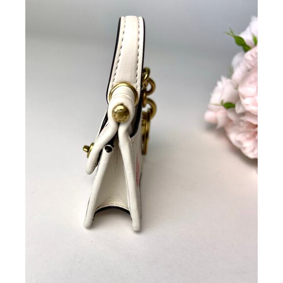 Coach Mini Willis Charm with heart print - Picture 4 of 9